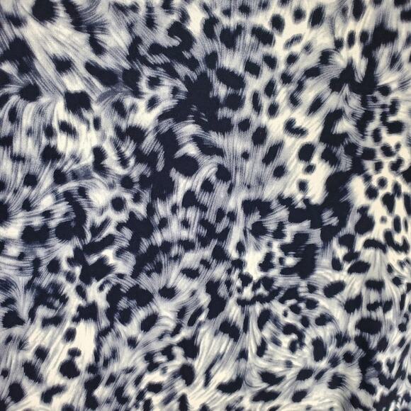 Lane Bryant Womens Ruffle Faux Wrap Leopard Print Midi Dress Size 14/16 - Picture 5 of 7